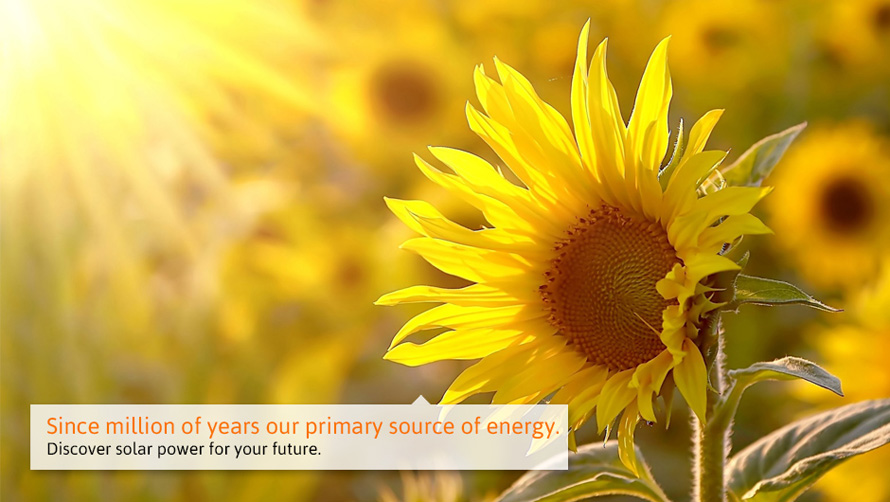 Since million of years our primary source of energy. Discover solar power for your future.